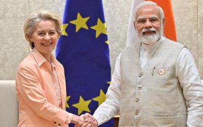 Przewodnicząca Komisji Europejskiej w Indiach