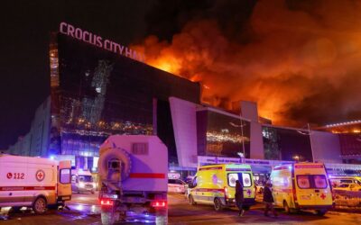 Strzelanina i pożar w Moskwie. Dziesiątki rannych